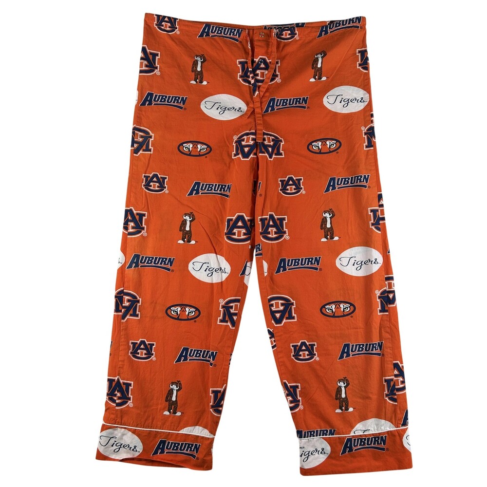 Vintage Auburn Tigers Pants Mens Medium NCAA Football Concepts Sport AOP Lounge